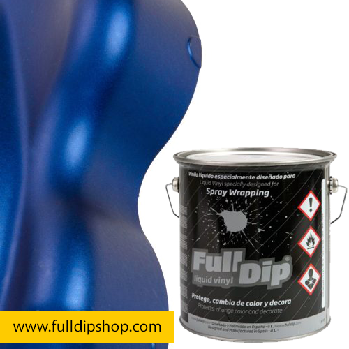 Full Dip Candy Bleu Electrique Pot 4 Litres Vinyle Liquide