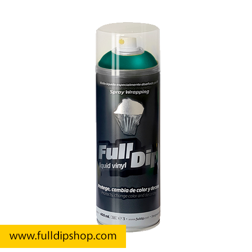 Full Dip Diamante Verde Candy Vinilo Líquido