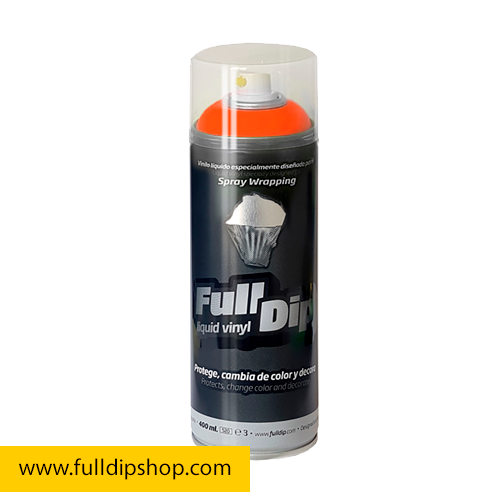 Full Dip Naranja Fluor Vinilo Líquido