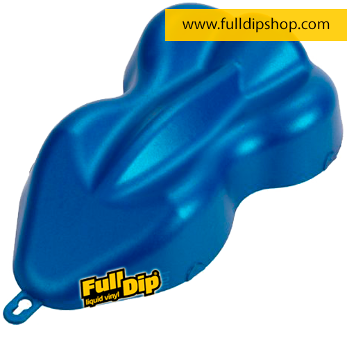 Full Dip Bleu Métallique Pot 4 Litres Vinyle Liquide